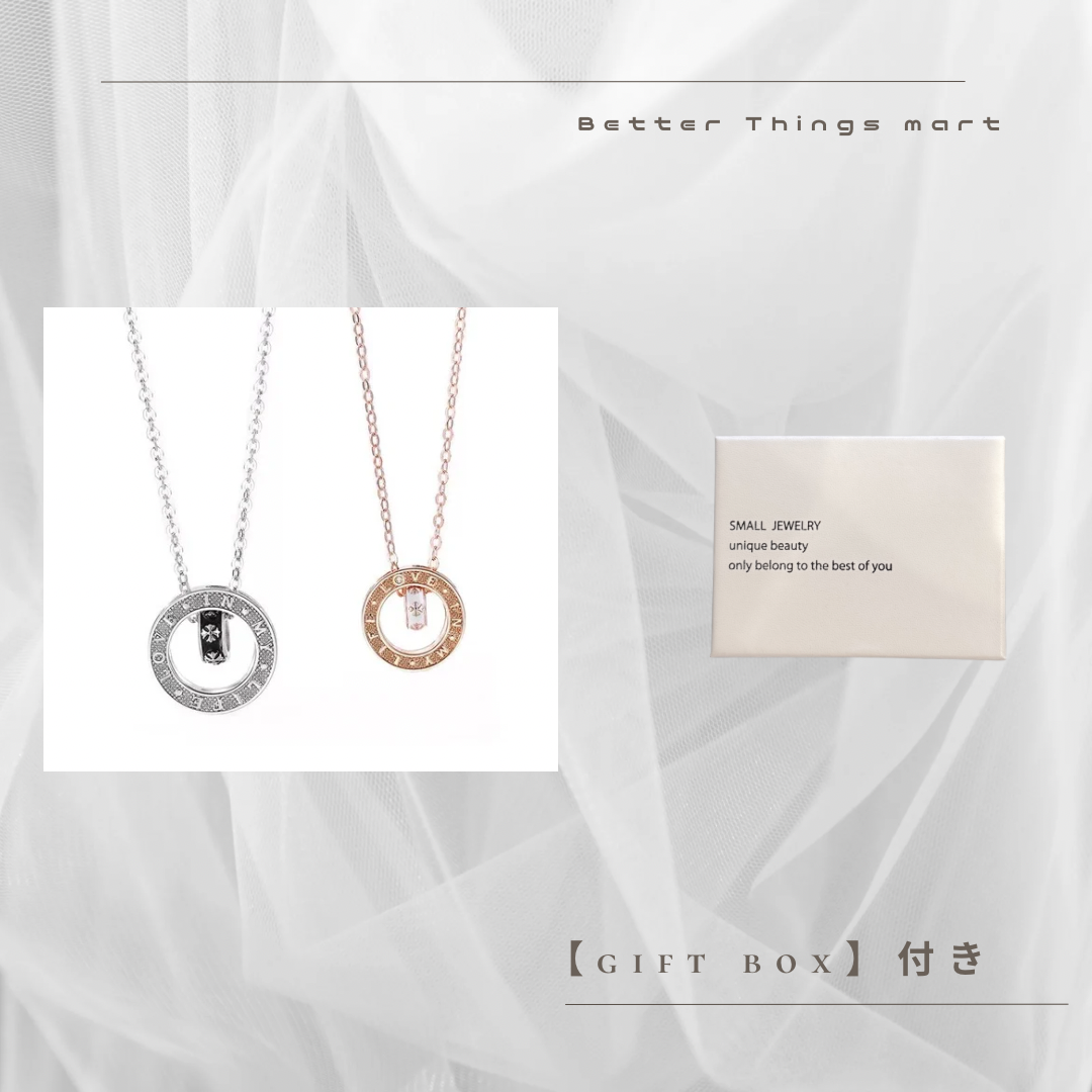 ［即日発送］SV925 Orbit of Love  ペアネックレス