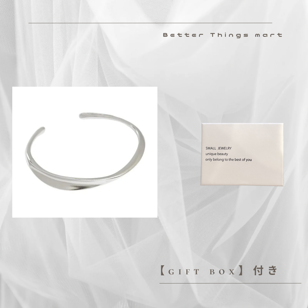 ［即日発送］SV925 ツイスト バングル【SF246】【Gift Box】付き